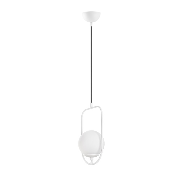 Lámpara de techo Skew-13446 blanco metal 20 cm