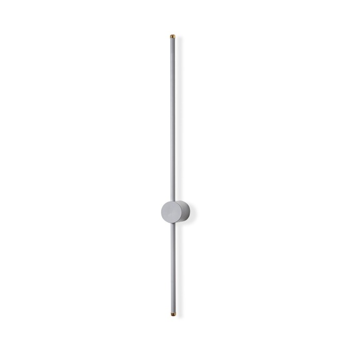 Lámpara de pared Sword-13485 gris metal 91 cmx10x 7 cm