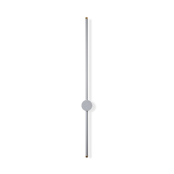 Lámpara de pared Sword-13485 gris metal 91 cmx10x 7 cm