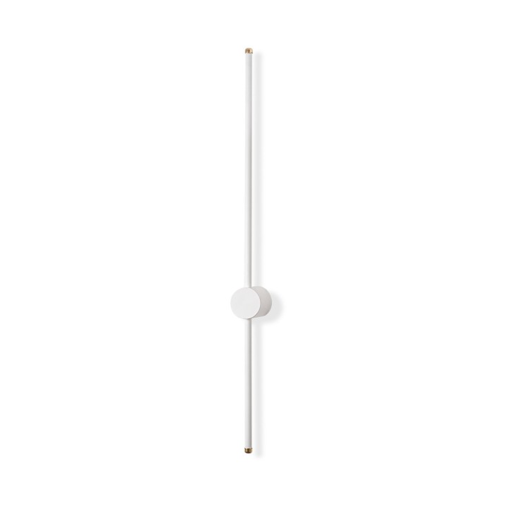 Lámpara de pared Sword-13486 blanco metal 91 cmx10x 7 cm