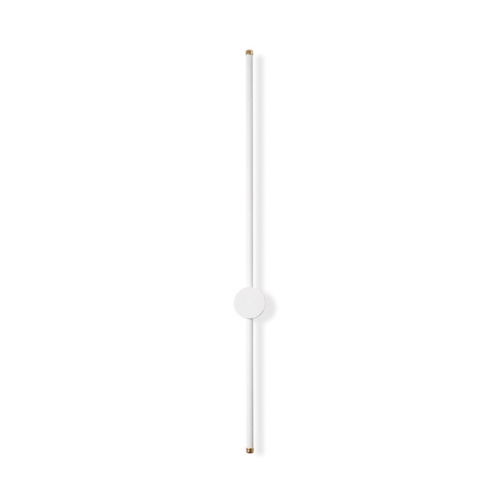 Lámpara de pared Sword-13486 blanco metal 91 cmx10x 7 cm