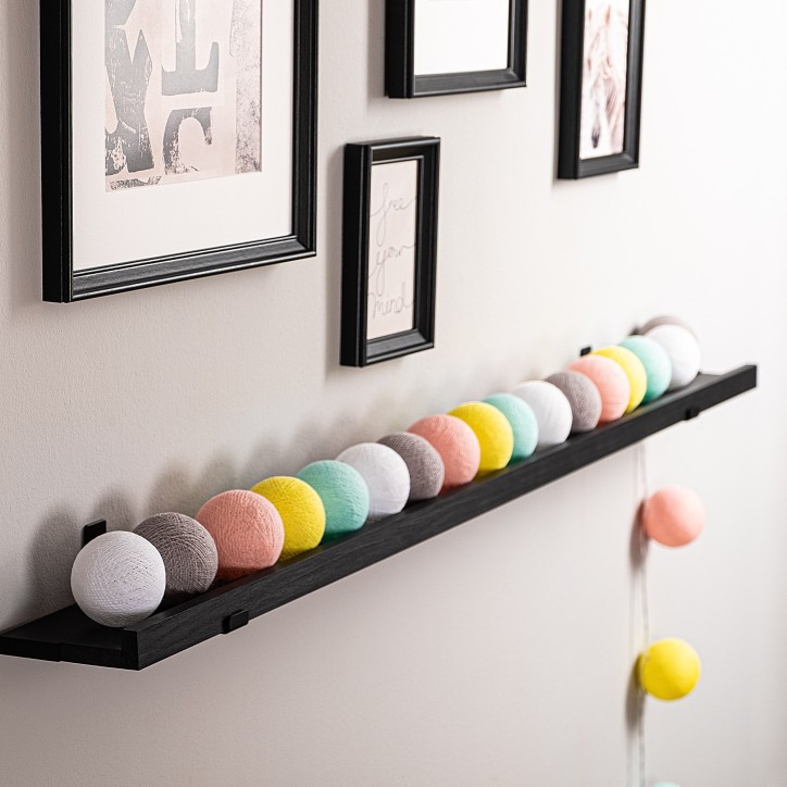 Lámpara de pared Vısterya multicolor poliéster