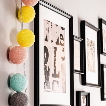 Lámpara de pared Vısterya multicolor poliéster - 8683742832652