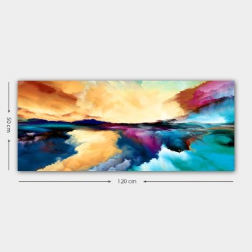 Pintura decorativa lienzo YTY1027048810_50120 multicolor 50x120