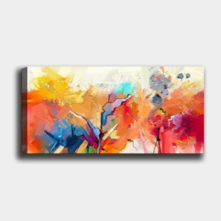 Pintura decorativa lienzo YTY1040210842_50120 multicolor 50x120