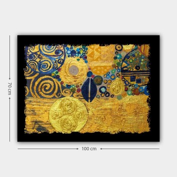 Pintura decorativa lienzo 222201946_70100 multicolor 70x100 cm