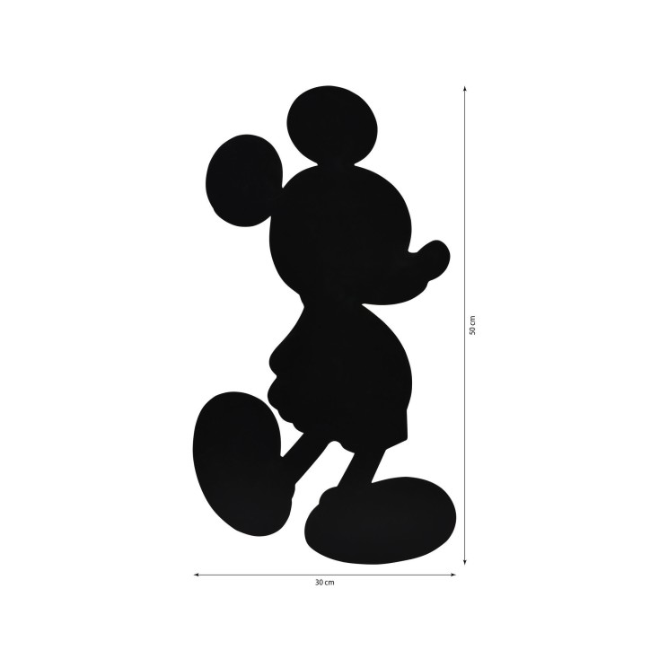 Iluminación LED decorativa Mickey Mouse azul 32x50 cm