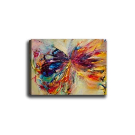 Pintura decorativa lienzo Kanvas Tablo-267 multicolor 50x70 cm