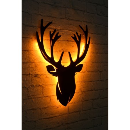 Iluminación LED decorativa Deer 2 amarillo 25x30 cm