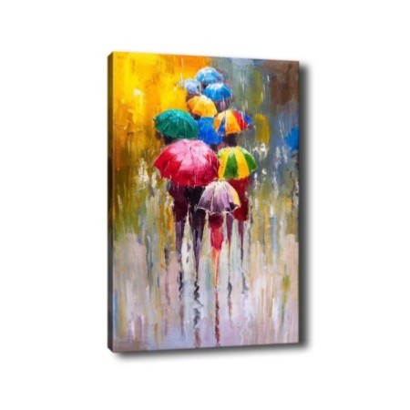 Pintura decorativa lienzo Kanvas Tablo-248 multicolor 50x70 cm