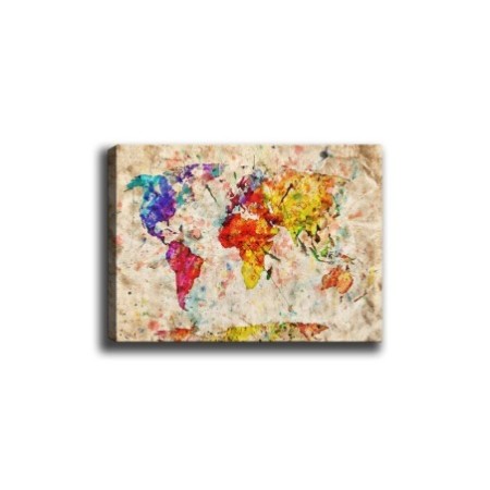 Pintura decorativa lienzo Kanvas Tablo-115 multicolor 70x100 cm