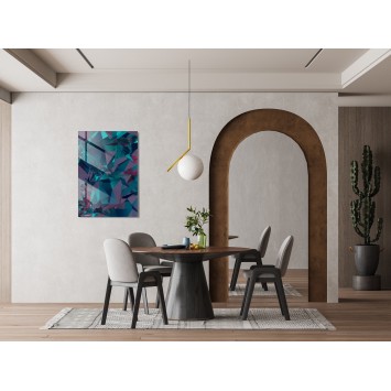 Pintura vidrio templado UV-14 70 x 100 multicolor 70x100 cm