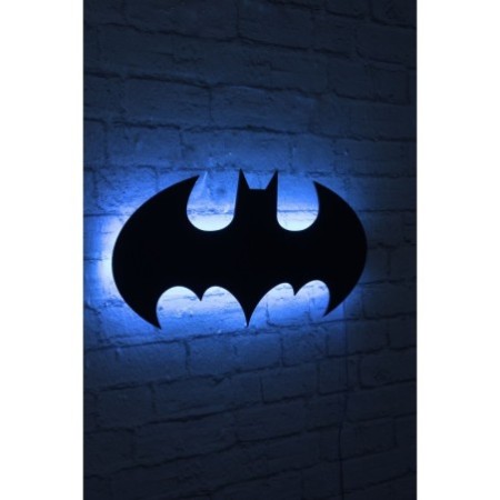 Iluminación LED decorativa Batman azul 50x25 cm