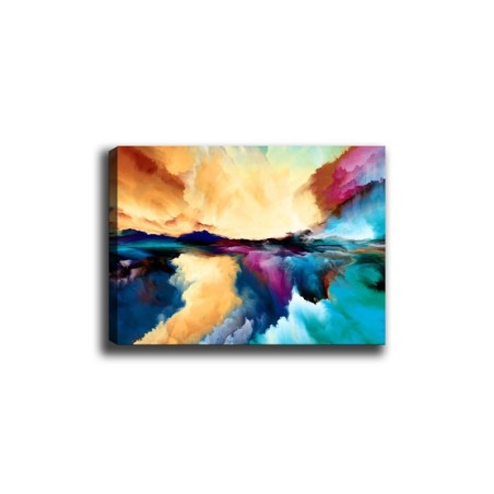 Pintura decorativa lienzo Kanvas Tablo-6 multicolor 70x100 cm