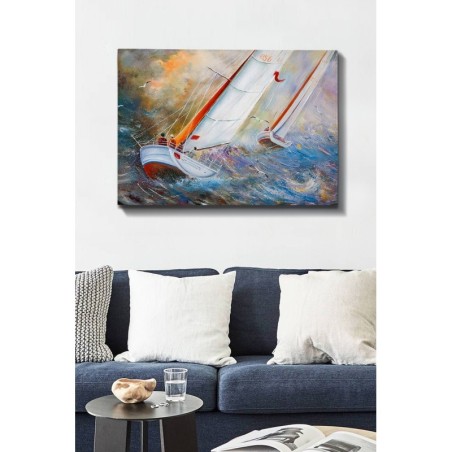 Pintura decorativa lienzo Kanvas Tablo-142 multicolor 70x100 cm