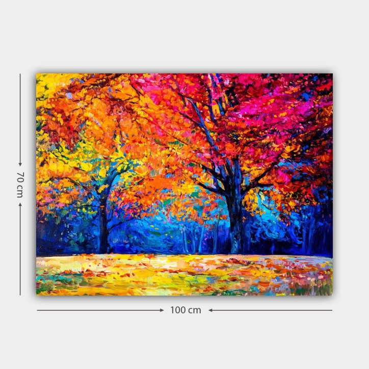 Pintura decorativa lienzo 292880360_70100 multicolor 70x100 cm