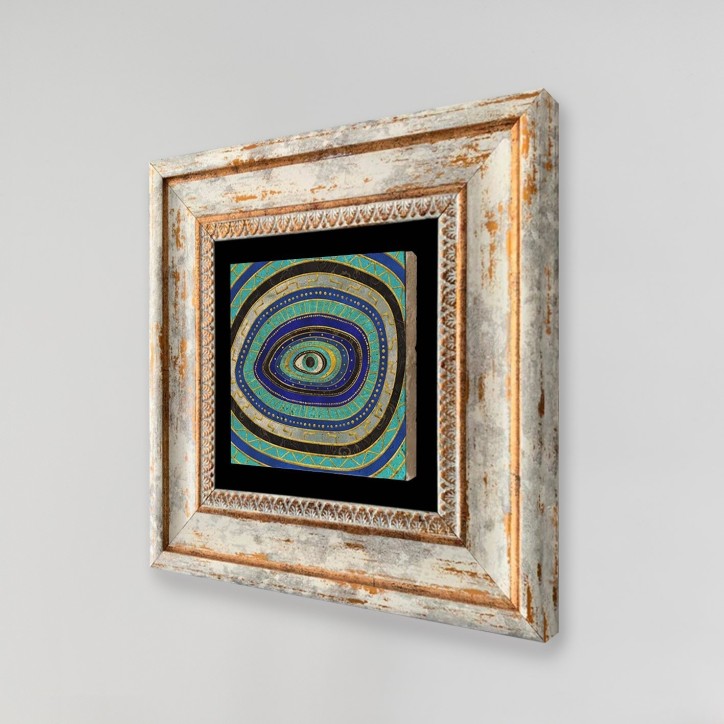 Cuadro decorativo enmarcado TC11315 multicolor 20x20 cm Cuadro decorativo enmarcado TC11315 multicolor 20x20 cm