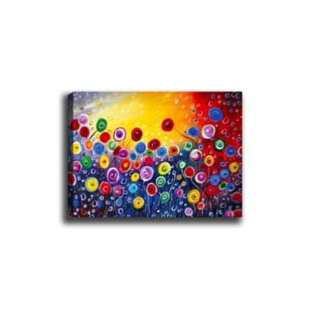 Pintura decorativa lienzo Kanvas Tablo-289 multicolor 50x70 cm