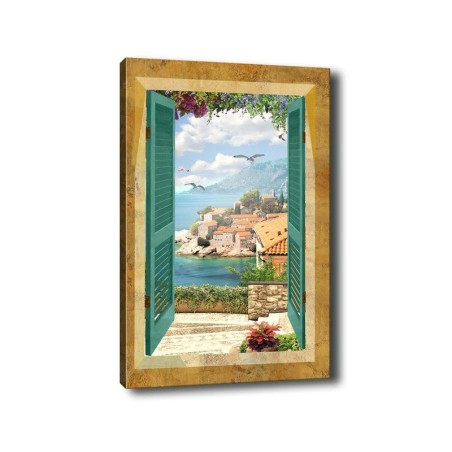 Pintura decorativa lienzo Kanvas Tablo-228 multicolor 50x70 cm