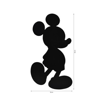 Iluminación LED decorativa Mickey Mouse amarillo 32x50 cm