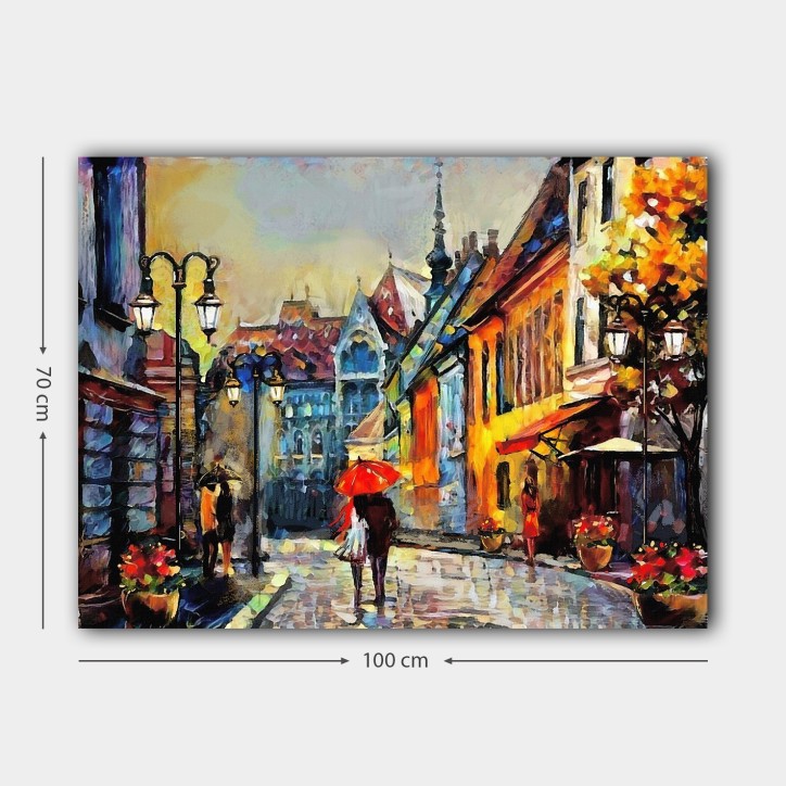 Pintura decorativa lienzo 675958252_70100 multicolor 70x100 cm