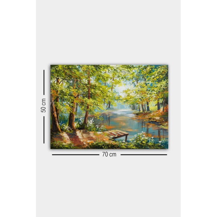 Pintura decorativa lienzo 1193655400-5070 multicolor 50x70 cm