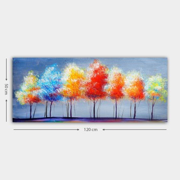 Pintura decorativa lienzo YTY1031445504924_50120 multicolor 50x120