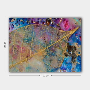 Pintura decorativa lienzo 132235490_70100 multicolor 70x100 cm