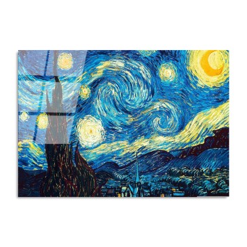 Pintura vidrio templado UV-203 70 x 100 multicolor 70x100 cm