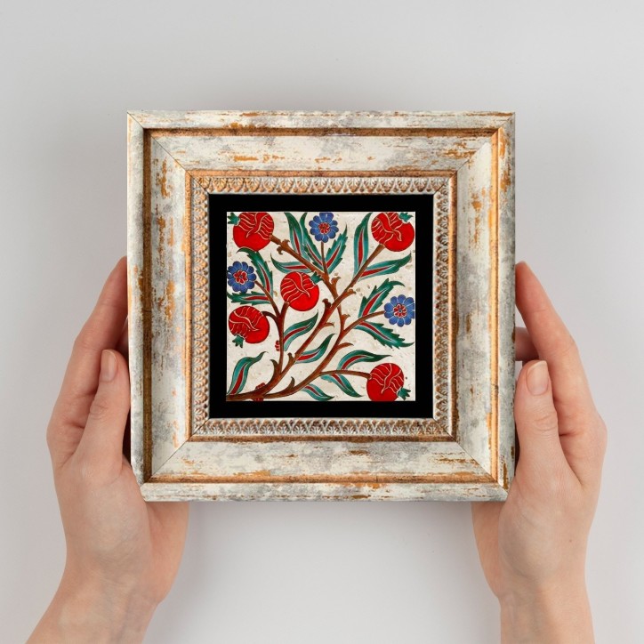 Cuadro decorativo enmarcado TC1238 multicolor 20x20 cm Cuadro decorativo enmarcado TC1238 multicolor 20x20 cm