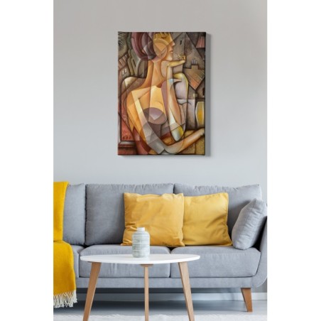 Pintura decorativa lienzo Kanvas Tablo -187 multicolor 50x70 cm