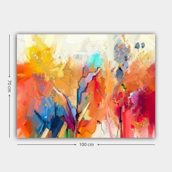 Pintura decorativa lienzo 1040210842_70100 multicolor 70x100 cm