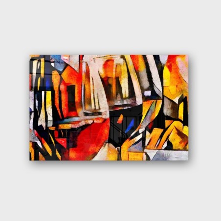 Pintura vidrio templado CAM1092172451-4060 multicolor 40x60 cm