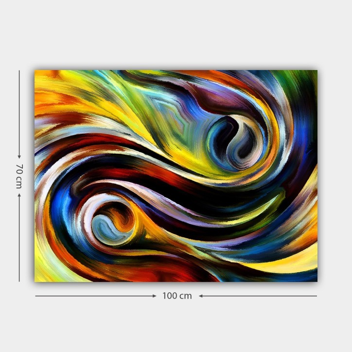 Pintura decorativa lienzo 225930748_70100 multicolor 70x100 cm