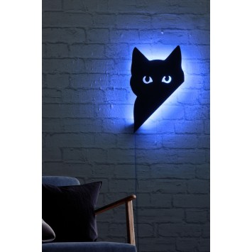 Iluminación LED decorativa Cat 2 azul 23x36 cm