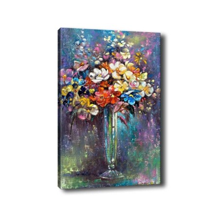 Pintura decorativa lienzo Kanvas Tablo-117 multicolor 50x70 cm