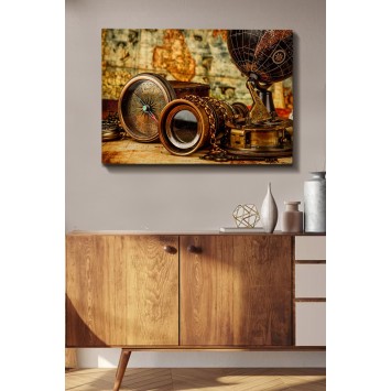 Pintura decorativa lienzo Kanvas Tablo-103 multicolor 70x100 cm