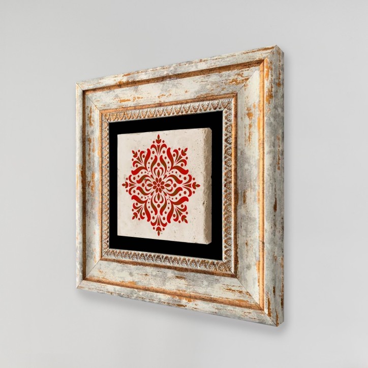 Cuadro decorativo enmarcado TC426533 multicolor 20x20 cm Cuadro decorativo enmarcado TC426533 multicolor 20x20 cm