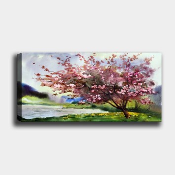 Pintura decorativa lienzo YTY102991469_50120 multicolor 50x120