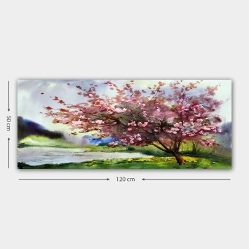 Pintura decorativa lienzo YTY102991469_50120 multicolor 50x120