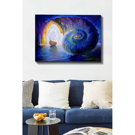 Pintura decorativa lienzo Kanvas Tablo-126 multicolor 70x100 cm