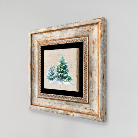 Cuadro decorativo enmarcado TC0144217 multicolor 20x20 cm