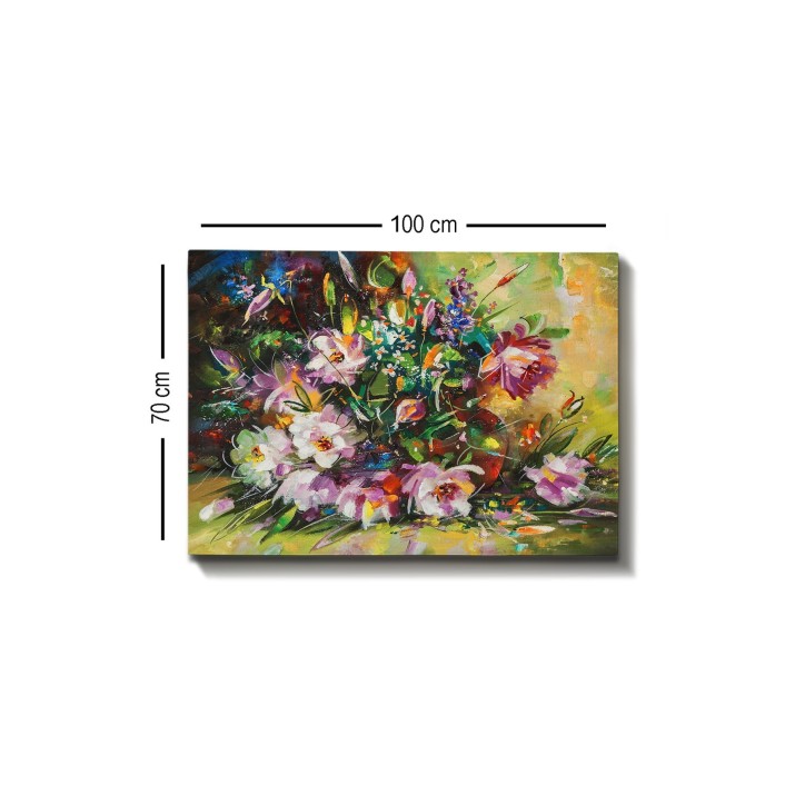 Pintura decorativa lienzo Kanvas Tablo-25 multicolor 70x100 cm