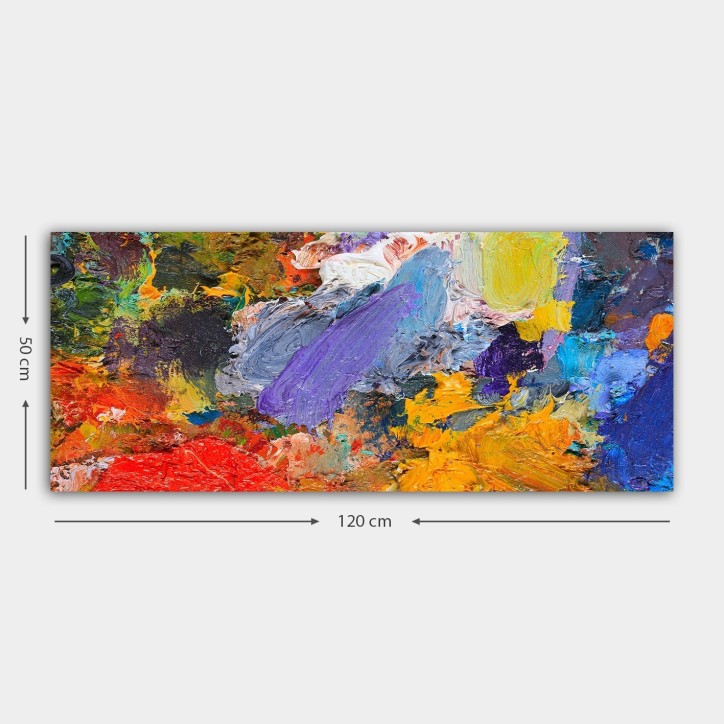 Pintura decorativa lienzo YTY269895851_50120 multicolor 50x120