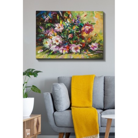 Pintura decorativa lienzo Kanvas Tablo-25 multicolor 70x100 cm