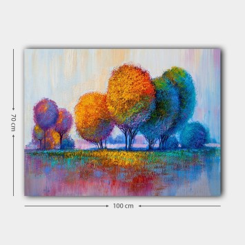 Pintura decorativa lienzo 1128373817_70100 multicolor 70x100 cm