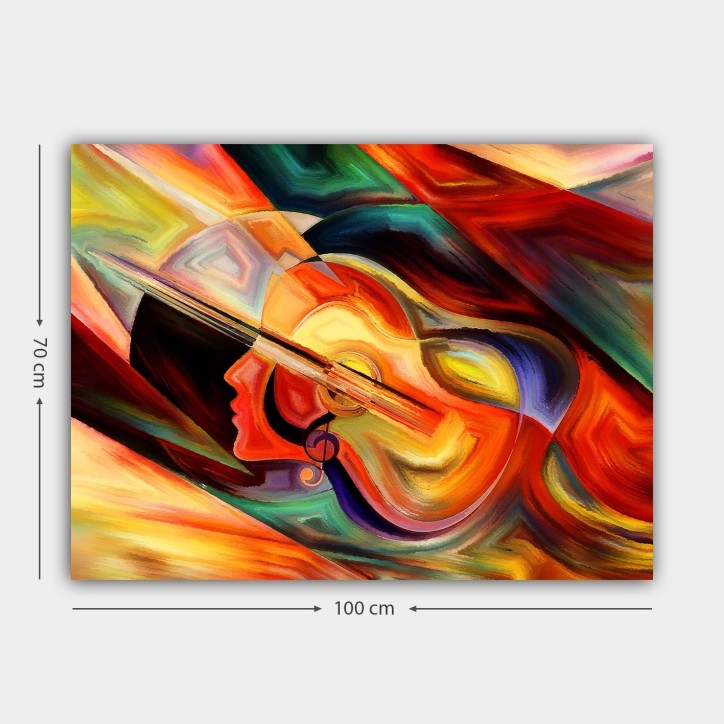 Pintura decorativa lienzo 225930193_70100 multicolor 70x100 cm