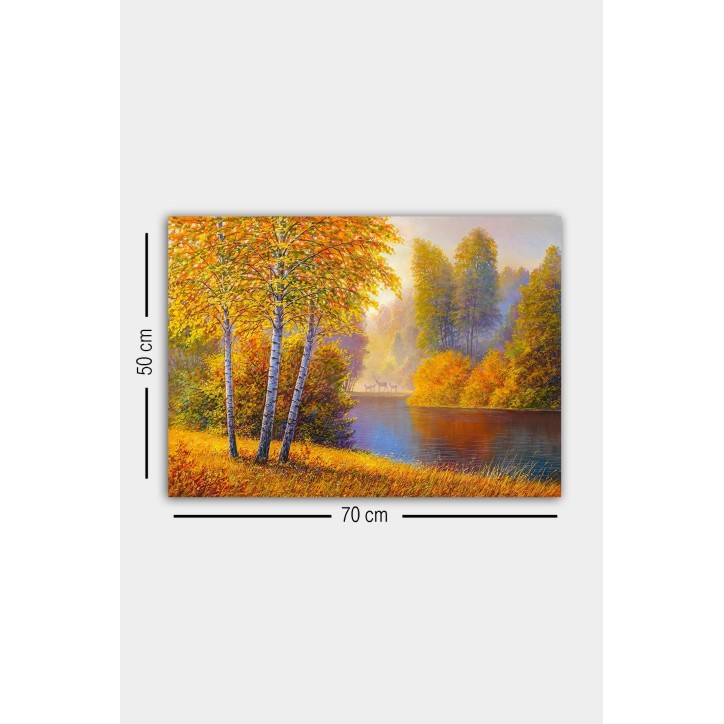 Pintura decorativa lienzo 1411615304-5070 multicolor 50x70 cm