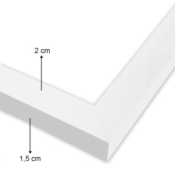 Pintura decorativa enmarcada MDF BC99386070 multicolor 24x29 cm
