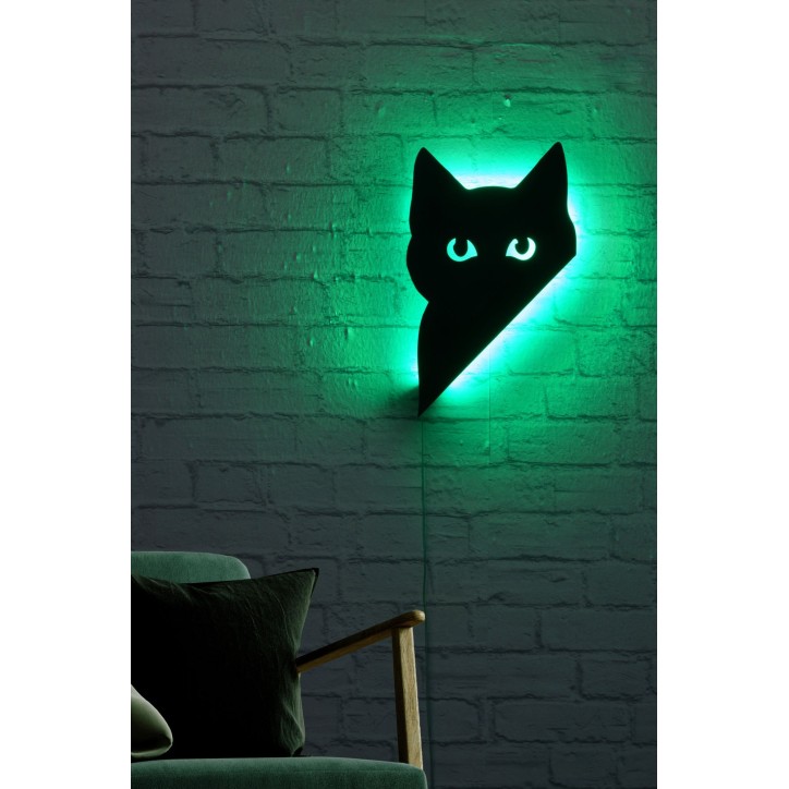 Iluminación LED decorativa Cat 2 verde 23x36 cm